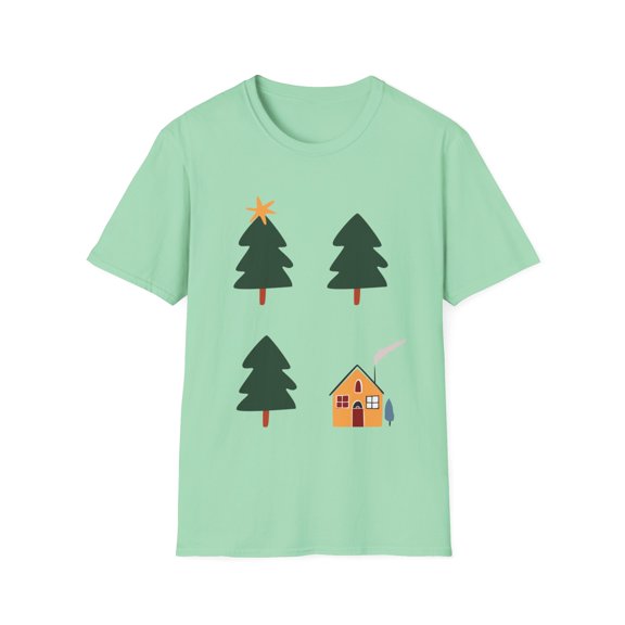 Inspirational Celebrating Enthusiasts Holidays Graphic Motivational Christmastide Devotee Illustration Unisex Softstyle T-Shirt