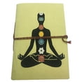 thumbnail image 1 of Inspirational Chakra JOURNAL - Handmade Writing Notebook- Daily notepad, art sketchbook or travel diary for men & women, 1 of 3