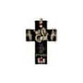 Inspirational Christmas Cross Ornament "With God All Things Are Possible"