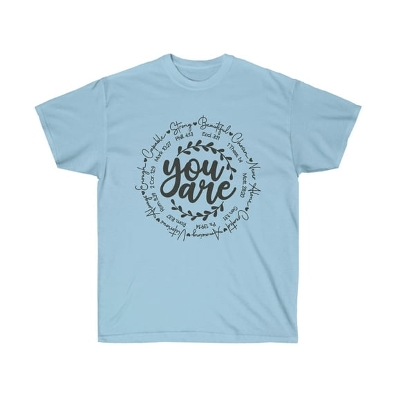 Inspirational Cotton T-shirt, Inspirational Tee,