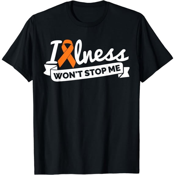 Courage and Strength Orange Ribbon Inspiration T-Shirt