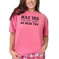 thumbnail image 1 of Inspirational Courage Motivational Saying Graphic, Crunchberry Comfort Colors T-Shirt, XL, 1 of 3