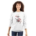 thumbnail image 1 of Inspirational Cute and Beautiful Women Plus Size Crewneck Sweatshirt Brisco Brands 2X, 1 of 5