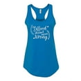 thumbnail image 1 of Inspirational Different Doesn't Mean Wrong Ladies Racerback Tank-Turquoise-Small, 1 of 4