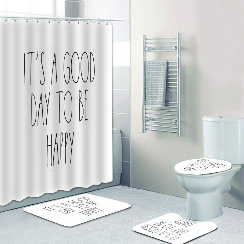 Inspirational Dream Strength Motivational Quotes Bathroom Shower