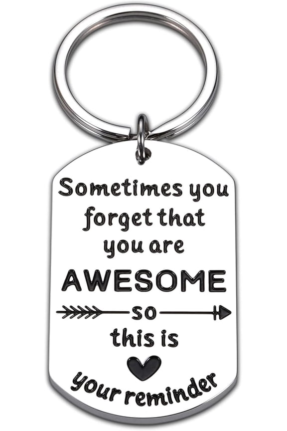 Inspirational Easter Basket Stuffers For Toddler Teen Girls Boys Christmas Gifts for Kids Birthday Gifts for Women Men Funny Reminder Keychain for Friend BFF Teens Student Thank You Gifts