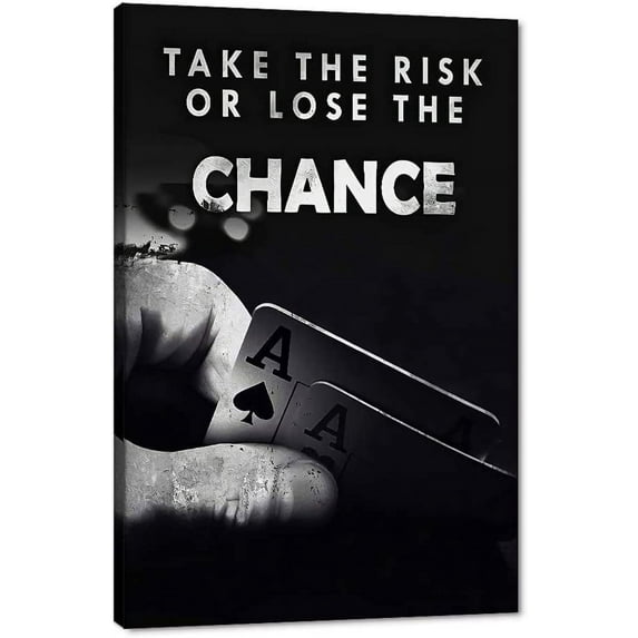 Inspirational Framed Quotes Art posters and Prints Canvas Painting Decorative Wall Art Pictures Office Home Decoration HD Print for Living Room Bedroom Wall Decor Framed Ready to Hang-12 Wx18 H