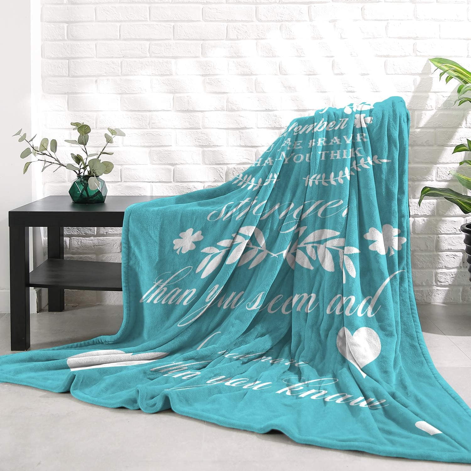Inspirational Gifts Blanket Get Well Soon Gifts Birthday Gifts for Women Christian Blanket