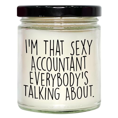 Inspirational Gifts for Graduation: Financial Advisor Humor, 9oz Vanilla Soy Candle, Perfect Encouragement for New Start, Gifts from Friends for Financial Advisor Grads