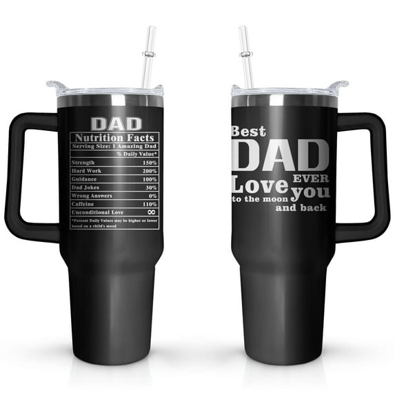 Inspirational Gifts for Men, Sometimes You Forget You're Awesome 40 Oz Tumbler with Handle and Straw, Birthday Gifts for Him Husband Dad and Boyfriend