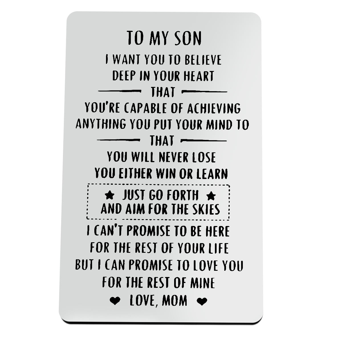  Sentimental Son Gifts From Mom And Dad To Our Son