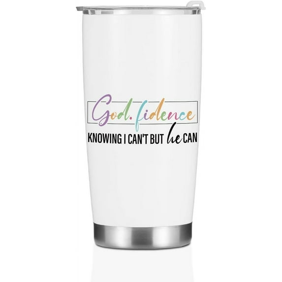 Inspirational Gifts for Women Mom Tumbler, Positive Bible Verse Christian Gifts Christmas Birthday Boss Day, Faith Religious Coffee Mug Stainless Steel Vacuum Insulated Double Wall Travel Cup,20oz