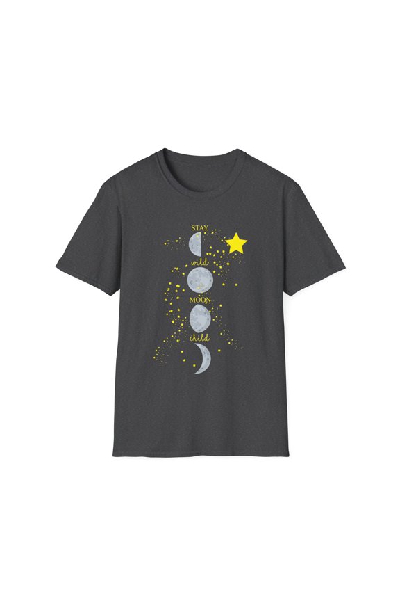 Inspirational Hipsters Stars Graphic Saying Gift | Cute Uplifting Hippies Quotes Men Women Unisex Softstyle T-Shirt