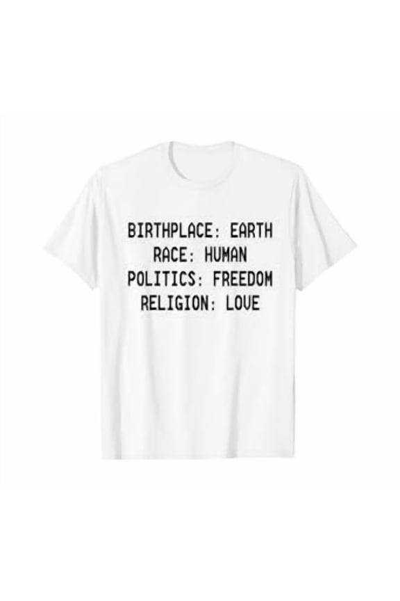 Inspirational Human Kindness Identity T-Shirt for Positive Vibes and Unity