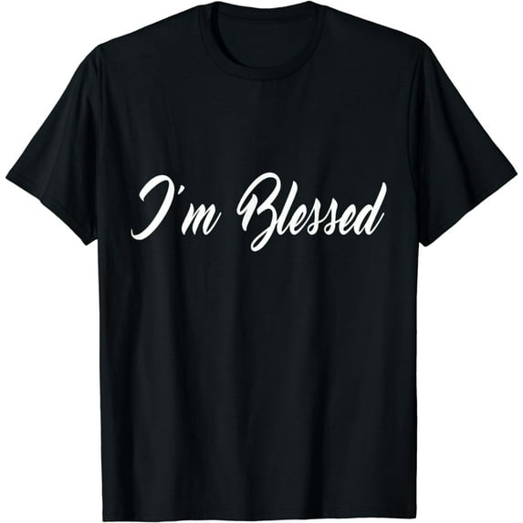 Inspirational I'm Blessed Christian T-shirt