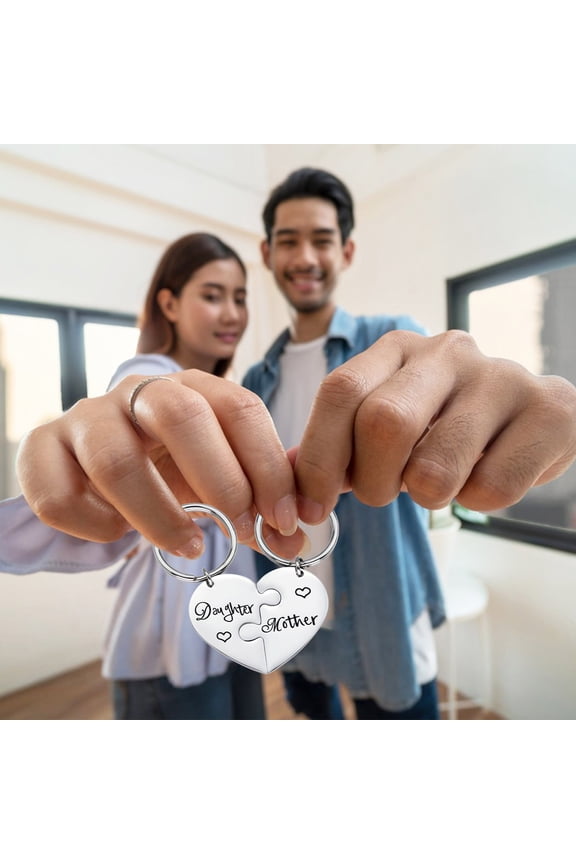 Inspirational Keychain for Mom - Thoughtful Birthday Gift for Women, Mother’s Day Present for Mom, Grandma, Sister, Aunt - Personalized Key Chain Tag for Women & Men - Unique Gift Idea for Her