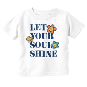 Inspirational Let Your Soul Shine Youth T Shirt Tee Girls Infant Toddler Brisco Brands 4T