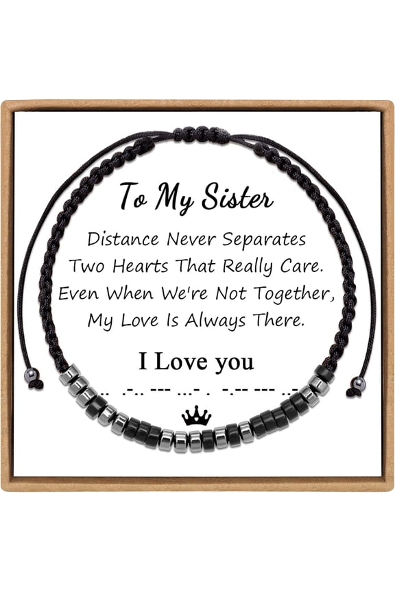 Inspirational      Men Secret Message Obsidian Beads  Woven Jewelry  Gifts For Her[z7135]