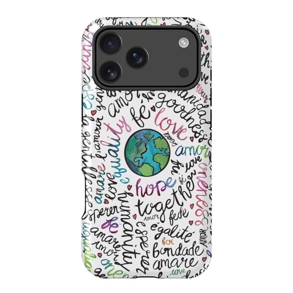 Inspirational Messages Positive Quote Typography iPhone Case for iPhone 17 to 11 Pro Max