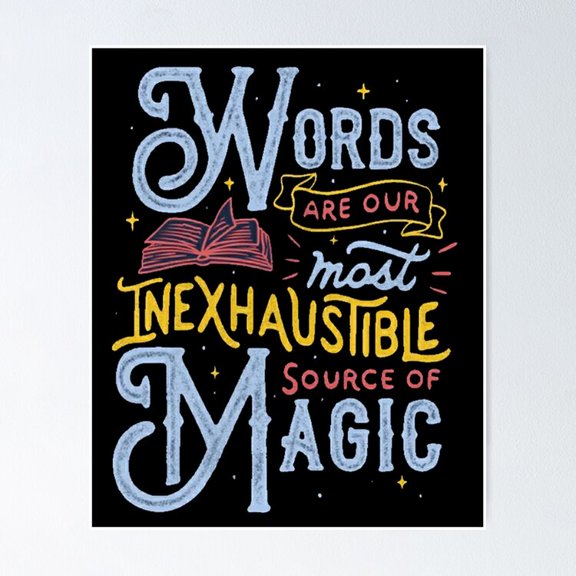 Inspirational Minimalist Dictionary Word Definition Typography Text Wall Decor, Unframed Poster