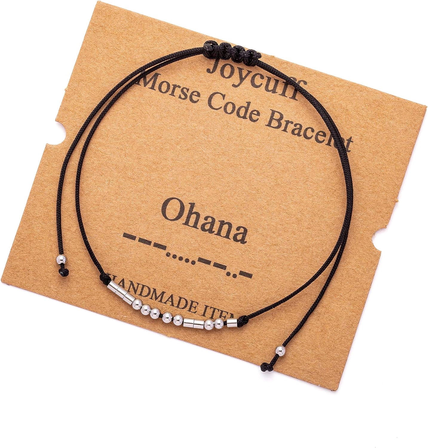 Morse Code Bracelet For Women & Men - Adjustable Inspirational Gift With Secret Message - Birthday, Christmas, Friendship Jewelry - View #4
