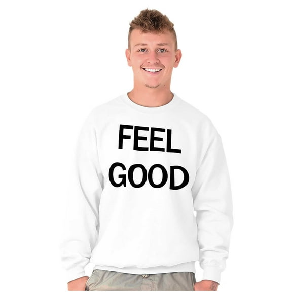 Inspirational Motivational Feel Good Unisex Plus Fleece Graphic Sweatshirt Brisco Brands 2X