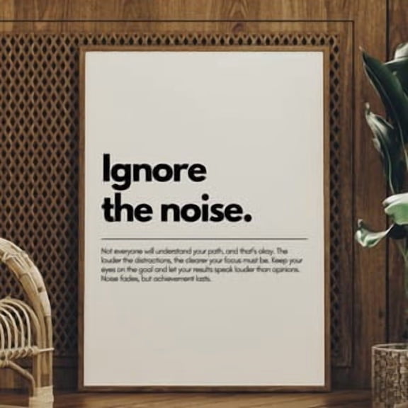 Inspirational Motivational Quote Poster, Poster Home Decor, Poster Only