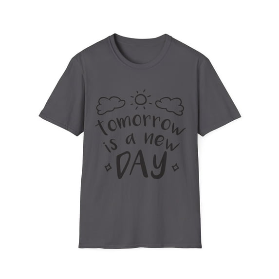 Inspirational New Day Sunshine and Clouds Men Women Tee