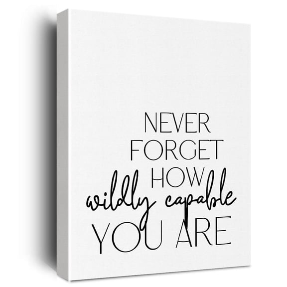 Inspirational Office Decor Canvas Wall Art Framed Positive Quotes Paintings Canvas Prints Encouraging Poster For Home Living Room Counselor Office Work Team Wall Decor Artwork Decorative
