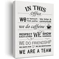 thumbnail image 1 of Inspirational Office Wall Art in This Office Quote Canvas Painting Prints for Wall Decor Framed Motivational Artwork Gifts(12x15 Inch), 1 of 4
