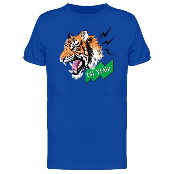 Inspirational Oh Yeah Tiger Roar Tee Men's -Image by Shutterstock
