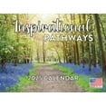 Inspirational Pathway Quotes Nature Calendar 2025 Monthly Wall Calender Inspiring Quotes And Images For Your 2025 Calendar.Day_of_month -1