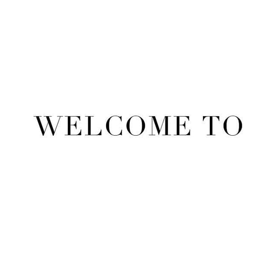 Welcome To: Decorative stacking book for interior design styling | Accessorize your coffee table and book shelves | Combine different deco books for a custom look Inspirational Phrases Paperback U