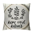 thumbnail image 1 of Inspirational Pillow Covers ,Inspirational Throw Pillow Covers,Inspirational Wildflower Decorative Pillowcase for Home Dorm Decor,Pillow Decoration for Dorm, 1 of 5