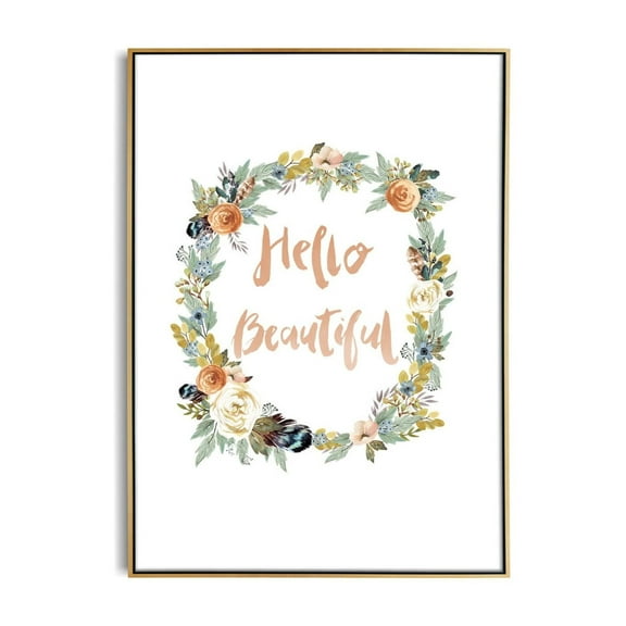 Inspirational Pink Roses Nursery Wall Art Print For Baby Girls Room Decor - Beautiful Floral Artwork Wall Art Decor For Home Office, 8x12 UNFRAMED