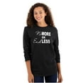 thumbnail image 1 of Inspirational Positive Saying Endless Women Plus Size Long Sleeve Graphic Tee Brisco Brands 2X, 1 of 5