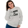 thumbnail image 1 of Inspirational Positive Saying Endless Women Plus Size Crewneck Sweatshirt Brisco Brands 3X, 1 of 5