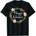 thumbnail image 1 of Inspirational, Prayer Warrior T-shirt. Faith Sayings Tee, 1 of 2