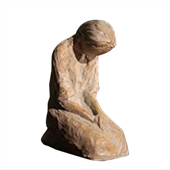 Inspirational Praying Woman Hands Sculpture, Sweet Hour of Prayer Decor Figurine, Holiday Festival Gift