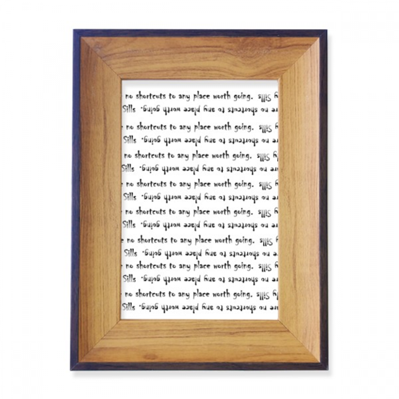 Inspirational Quote About Path By Beverly Sills Photo Frame Exhibition Display Art Desktop Painting