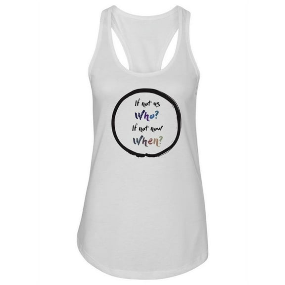 Inspirational Quote Design. Tank Women -Image by Shutterstock, Female Medium