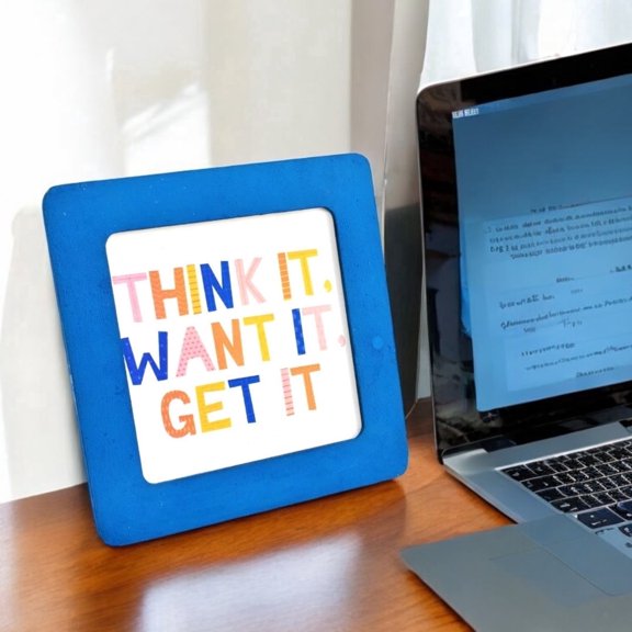 Inspirational Quote Frame | Positive Mindset Photo Frame