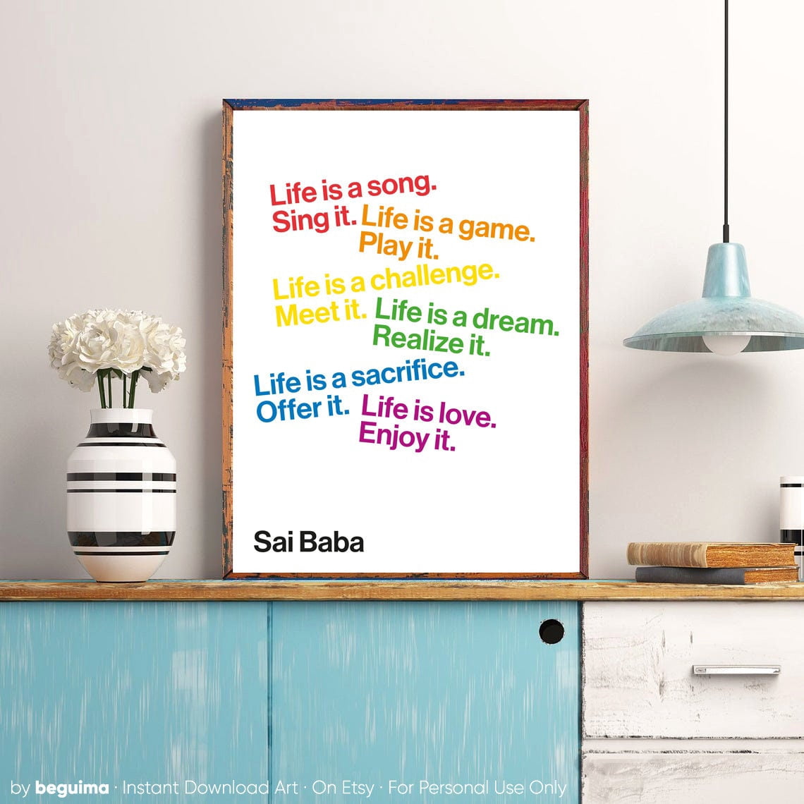 Inspirational Quote Printsteacherclassroom Motivational Wall Artnursery ...