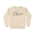 thumbnail image 1 of Inspirational Quote Sweatshirt, Fall The Time Calligraphy Heart Design, Casual Pullover, Cozy Top, Trendy Autumn Apparel, Gift Idea, 1 of 10