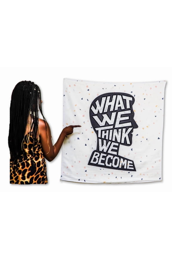 Inspirational Quote Tapestry Wall Hanging Motivational Saying Encouraging Classroom Teacher for Kids