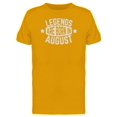 thumbnail image 1 of Inspirational Quotes Born August Tee Men's -Image by Shutterstock, 1 of 2