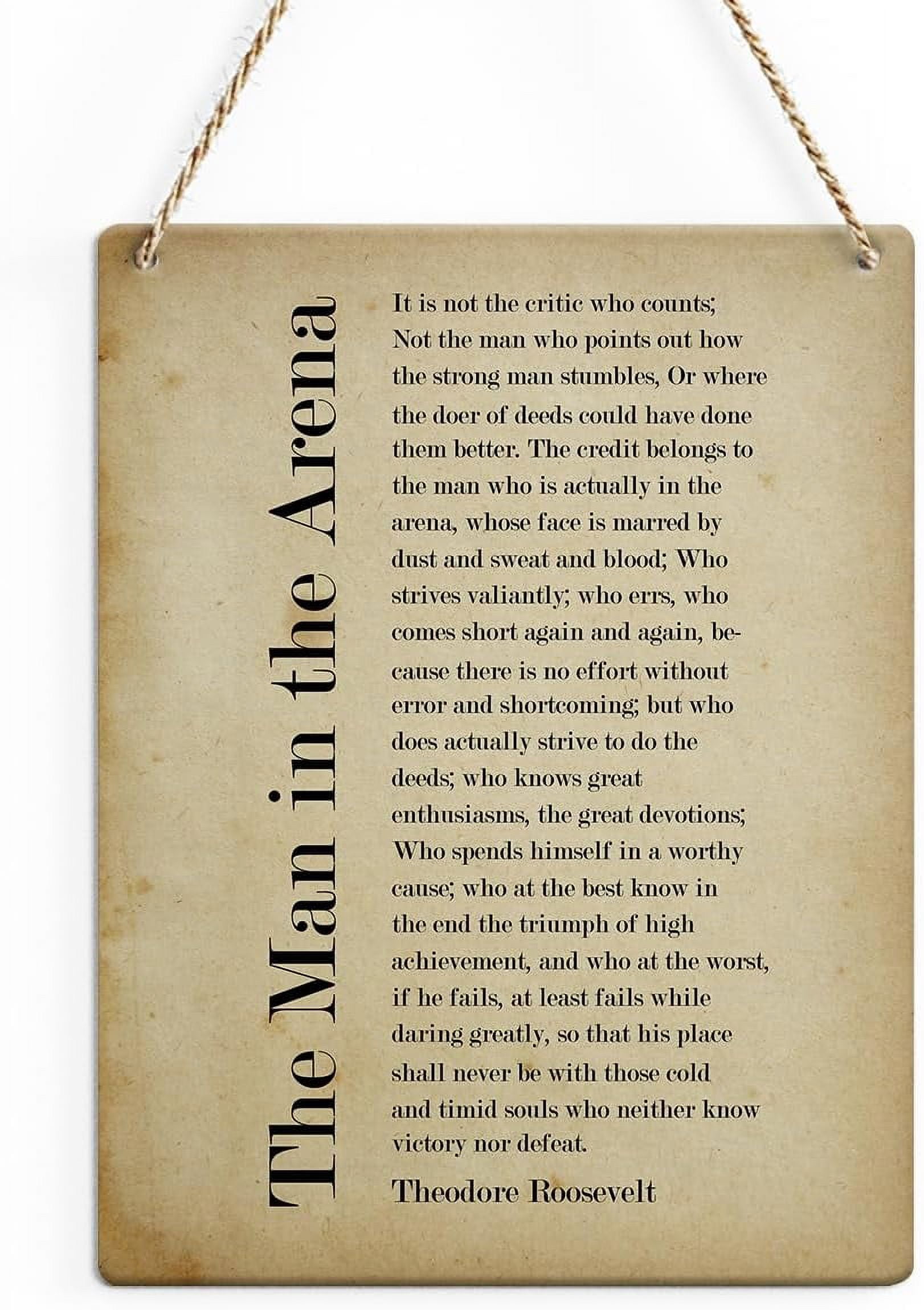 “I Can Do Hard Things” Wooden Sign - Motivational Wall Decor For Home, Office, Bedroom