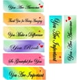 thumbnail image 1 of Inspirational Quotes Sensory Stickers 1×4inch Mood Calming Stickers Labels Motivational Anti Stress Stickers 30Pcs, 1 of 5