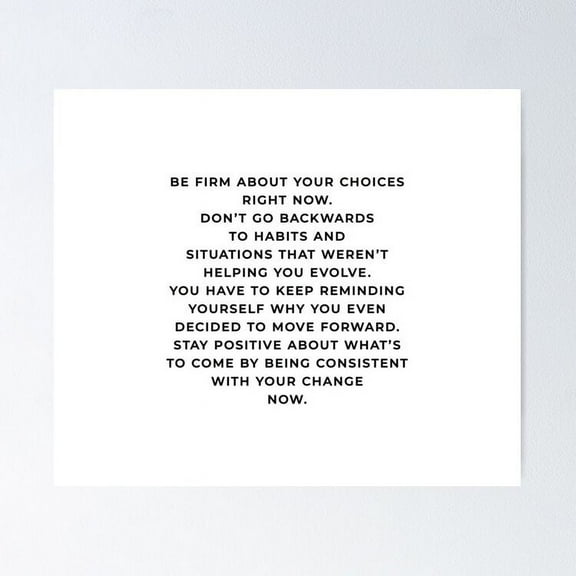 Inspirational Quotes UNFRAMED Poster, 8x12