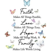 Inspirational Quotes Vinyl Wall Decal Stickers Dear God Enlighten What's Dark in Me, for Bedroom, Living Room, Motivational Uplifting Quotes Vinyl Decal, Motivational Saying Wall Quote (23''×20'')